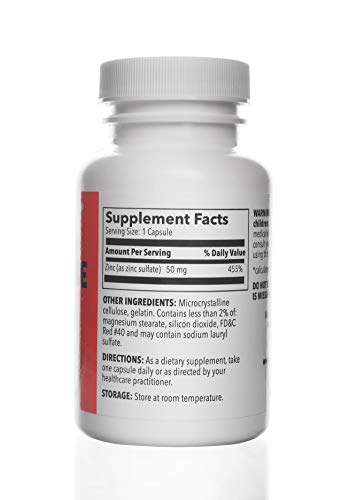 Foto 3 pulgar | Suplemento Dietético Welmate Sulfato De Zinc 220 Mg 100 Cápsulas - Venta Internacional.