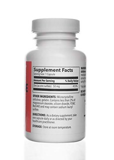 Foto 2 | Suplemento Dietético Welmate Sulfato De Zinc 220 Mg 100 Cápsulas - Venta Internacional.