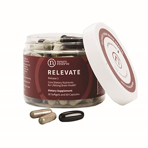 Foto 2 pulgar | Suplemento Neuroreserve Relevate Brain Health Memory Focus - Venta Internacional.