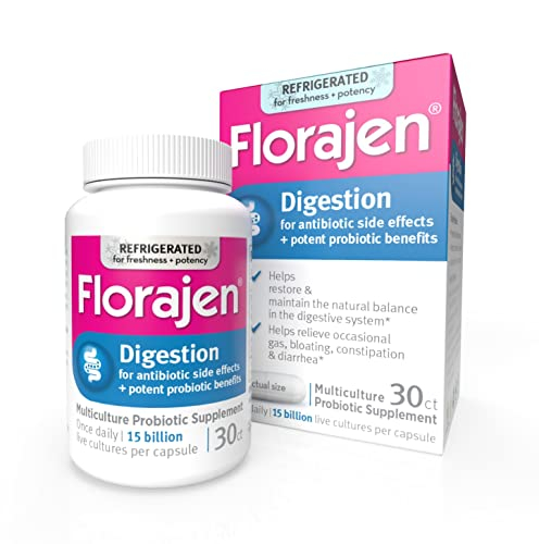 Foto 2 pulgar | Suplemento Probiótico Florajen Digestion, 15 Mil Millones De Ufc, 30 Unidades - Venta Internacional.