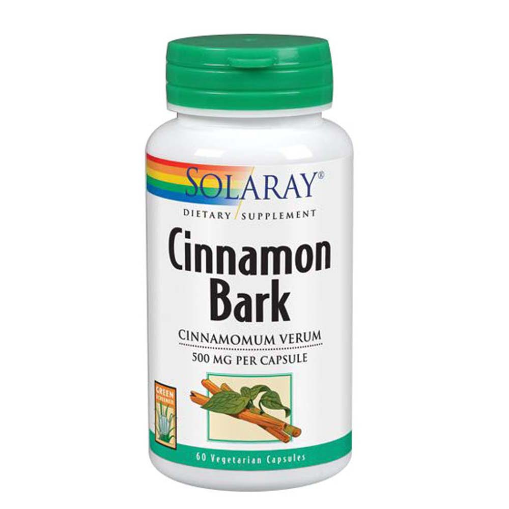Suplemento Solaray Cinnamon Bark 60 Cápsulas (paquete De 2) - Venta Internacional.