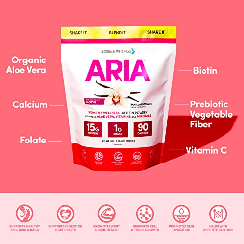 Foto 5 pulgar | Proteína En Polvo Designer Wellness Aria Para Mujer, Vainilla, 840 G - Venta Internacional.