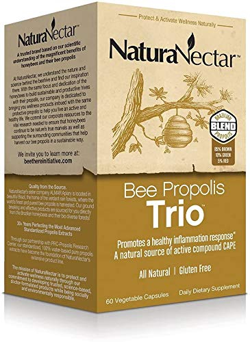 Foto 8 pulgar | Suplemento Naturanectar Natural Bee Proplis Trio 60 Cápsulas - Venta Internacional.