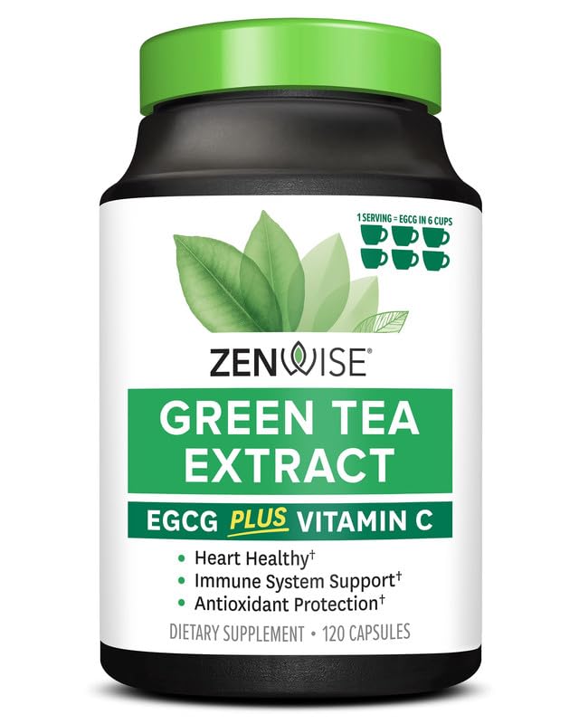 Foto 2 pulgar | Complemente El Extracto De Té Verde Zenwise Con Egcg Y Vitamina C - Venta Internacional.
