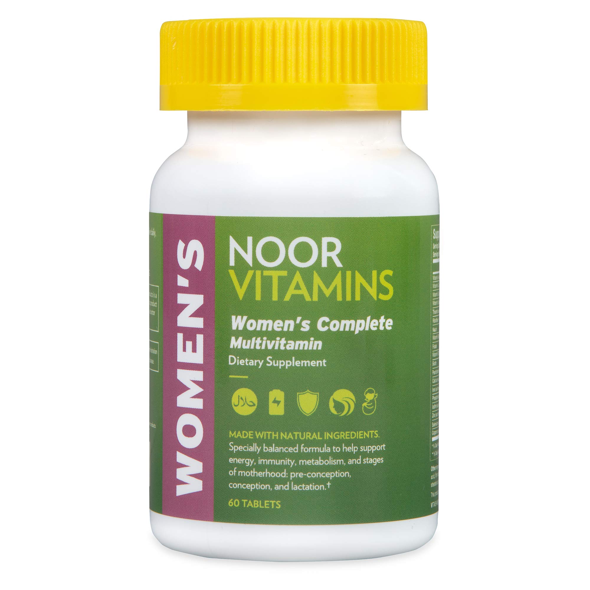Multivitamínico Noor Vitamins Halal Para Mujeres, Una Vez Al Día - Venta Internacional.