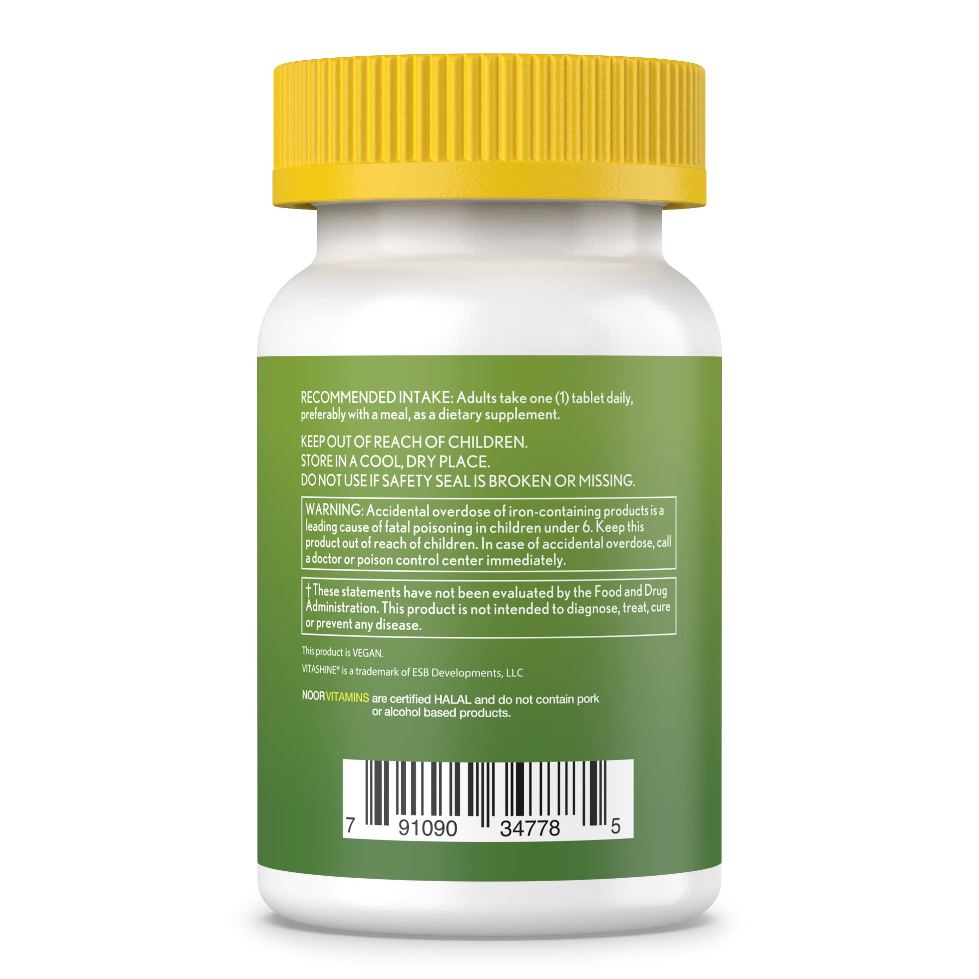 Foto 5 | Multivitamínico Noor Vitamins Halal Para Mujeres, Una Vez Al Día - Venta Internacional.