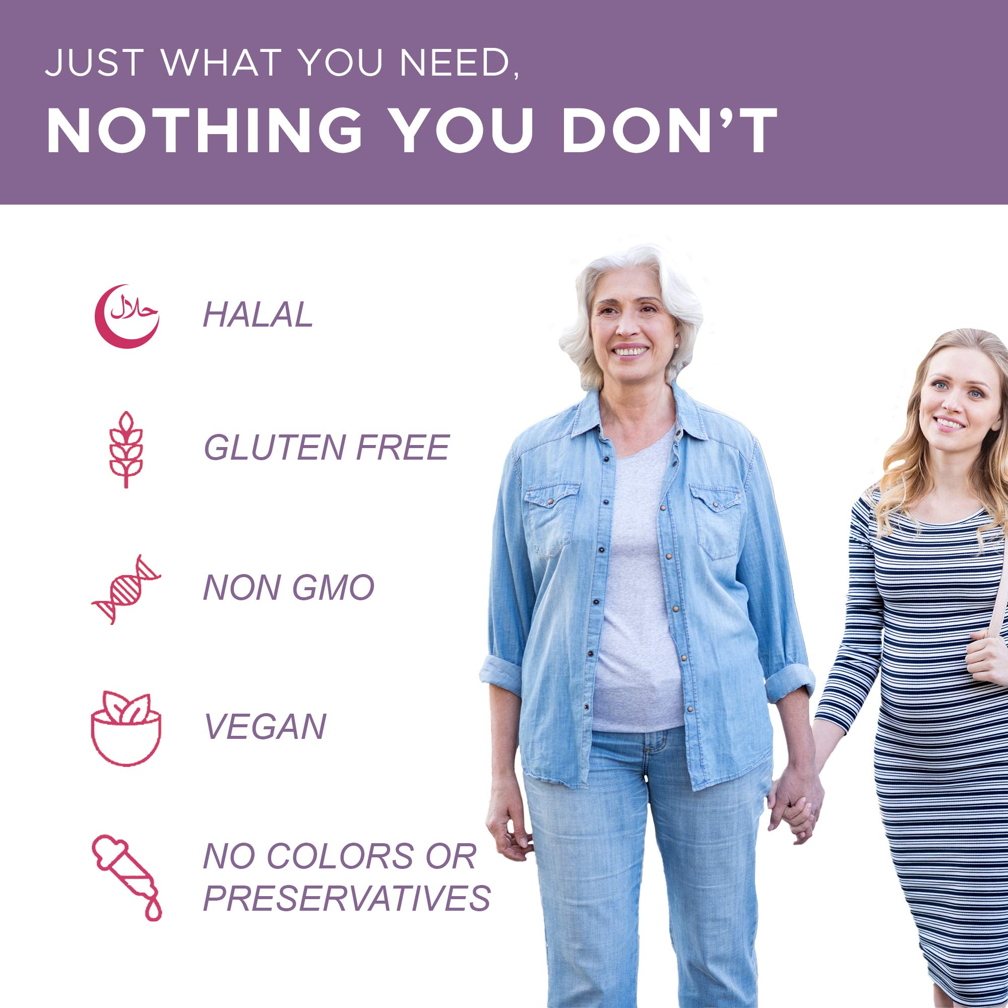 Foto 7 | Multivitamínico Noor Vitamins Halal Para Mujeres, Una Vez Al Día - Venta Internacional.