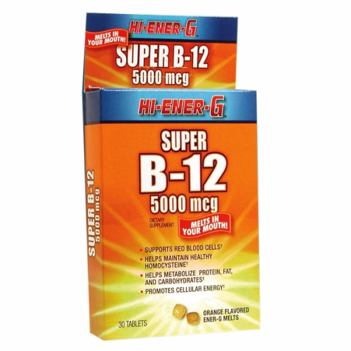 Foto 2 pulgar | Suplemento Windmill Health Vitamina B12 Hi Ener G Super 30 Ta - Venta Internacional.