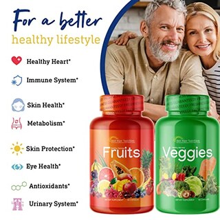 Foto 3 | Suplemento De Frutas Y Verduras Just Ripe Nutrition, 180 Cápsulas - Venta Internacional.