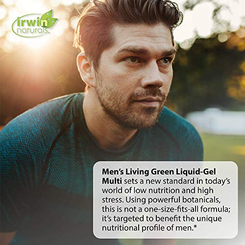 Foto 4 pulgar | Suplemento Irwin Naturals Men's Living Green 120 Cápsulas Blandas - Venta Internacional.