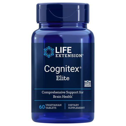 Foto 2 pulgar | Suplemento Life Extension Cognitex Elite 60 Comprimidos X 2 - Venta Internacional.