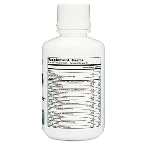 Foto 3 pulgar | Multivitamínico Líquido Go Healthy Para Niños, 32 Porciones - Venta Internacional.