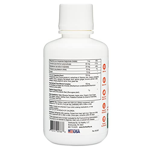 Foto 4 pulgar | Multivitamínico Líquido Go Healthy Para Niños, 32 Porciones - Venta Internacional.