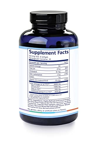 Foto 3 pulgar | Complemente Los Beneficios De Prn De Omega Con 2240 Mg De Epa Y Dha - Venta Internacional.