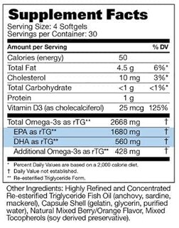 Foto 4 | Complemente Los Beneficios De Prn De Omega Con 2240 Mg De Epa Y Dha - Venta Internacional.