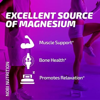 Foto 5 | Suplemento Nobi Nutrition Citrato De Óxido De Magnesio 500 Mg 120 - Venta Internacional.
