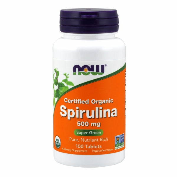 Foto 2 pulgar | 100 Comprimidos De Espirulina Supplement Now Foods (paquete De 2) - Venta Internacional.