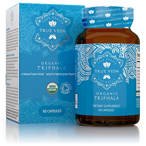 Foto 2 pulgar | Suplemento True Veda Organic Triphala En Cápsulas 60 Cápsulas - Venta Internacional.