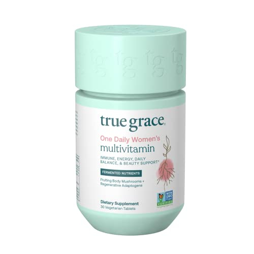 Foto 2 pulgar | Multivitamínico True Grace One Daily Para Mujeres, 30 Tabletas Veganas - Venta Internacional.