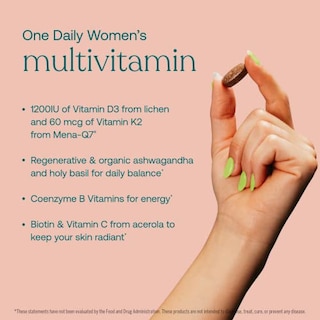 Foto 3 | Multivitamínico True Grace One Daily Para Mujeres, 30 Tabletas Veganas - Venta Internacional.