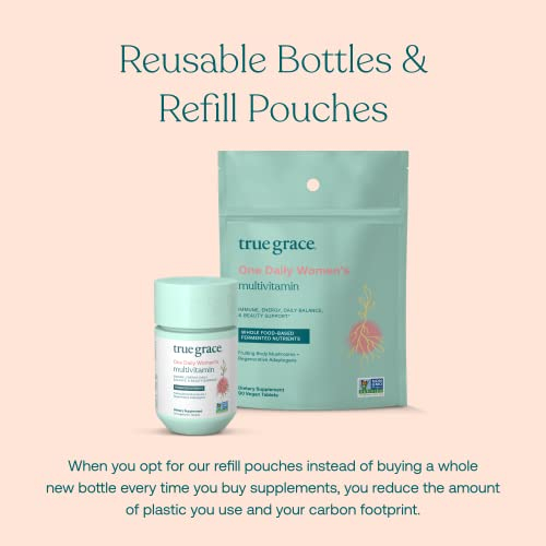 Foto 7 pulgar | Multivitamínico True Grace One Daily Para Mujeres, 30 Tabletas Veganas - Venta Internacional.