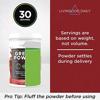 Foto 6 | Suplemento Livingood Daily Greens Powder 30 Porciones - Venta Internacional.