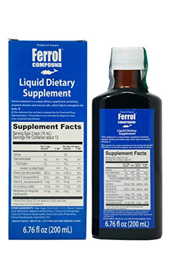 Foto 2 pulgar | Suplemento Dietético Ferrol 1 Con Hierro, Vitaminas Y Minerales 200 - Venta Internacional.