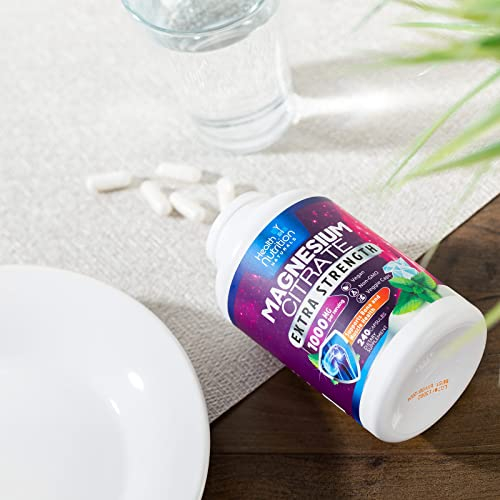 Foto 8 pulgar | Suplemento Health Nutrition Naturals Citrato De Magnesio 1000 Ml - Venta Internacional.