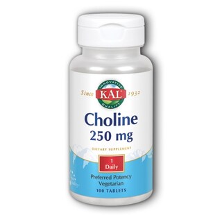 Foto 1 | Suplemento Kal Choline 100 Comprimidos (paquete De 2) - Venta Internacional.