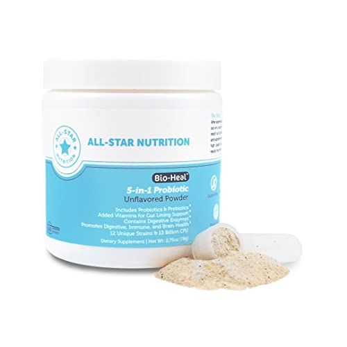 Foto 2 pulgar | Suplemento Probiótico All-star Nutrition Bio-heal  5 En 1 - Venta Internacional.