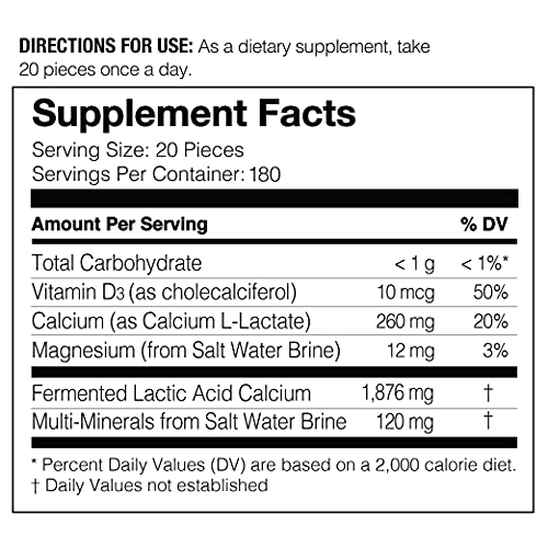 Foto 7 pulgar | Suplemento Umeken Mineral L-cal Con Magnesio Y Vitamina D3 36 - Venta Internacional.