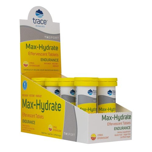 Foto 2 pulgar | Suplemento de Oligoelementos Trace Minerals Max-hydrate Endurance 10 Comprimidos X2 - Venta Internacional