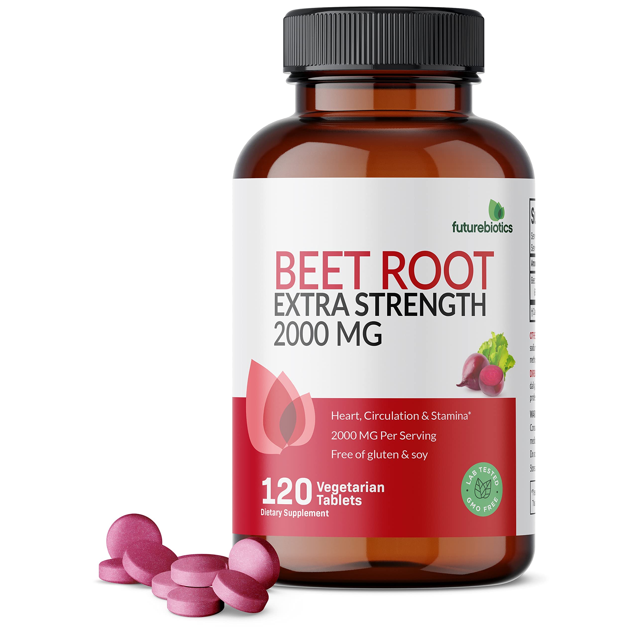 Suplemento Futurebiotics De Raíz De Remolacha De 2000 Mg Extra Fuerte - Venta Internacional.