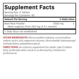 Foto 6 | Suplemento Futurebiotics De Raíz De Remolacha De 2000 Mg Extra Fuerte - Venta Internacional.