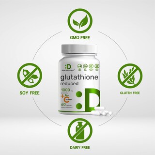 Foto 3 | Suplemento de Glutatión 1000 Mg Con Vitamina C - Venta Internacional
