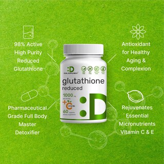 Foto 4 | Suplemento de Glutatión 1000 Mg Con Vitamina C - Venta Internacional