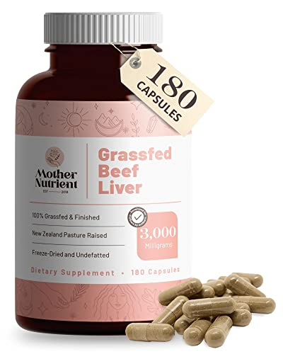 Foto 2 pulgar | Suplementos Mother Nutrient Para Hígado De Res, 180 Cápsulas - Venta Internacional.