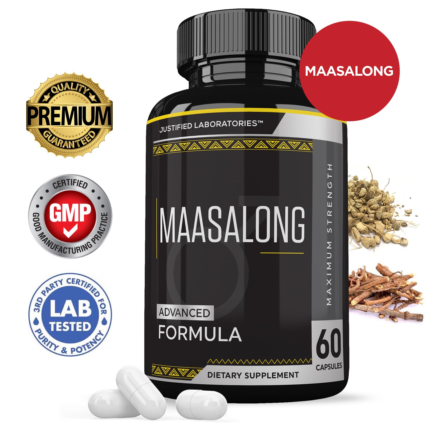 Foto 3 pulgar | Maasalong Advanced Men's Health Formula 120 Cápsulas (paquete De 2) - Venta Internacional.
