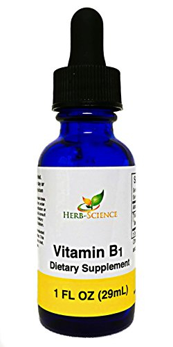 Foto 2 pulgar | Suplemento Líquido De Vitamina B1 Herb-science, 1 Onza Líquida, 36 Porciones - Venta Internacional.