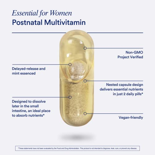 Foto 4 pulgar | Suplemento Ritual Postpartum Essentials 60 Cápsulas Veganas - Venta Internacional.