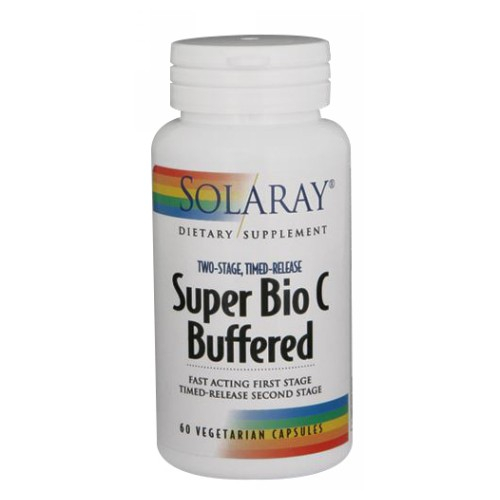 Foto 1 | Suplemento Solaray Super Bio C Buffered 2 Frascos de 60 Cápsulas C/U - Venta Internacional