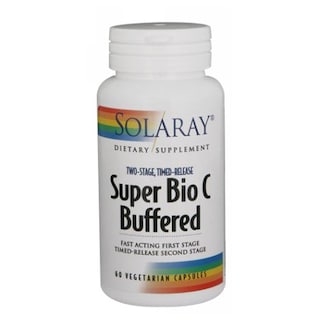 Foto 1 | Suplemento Solaray Super Bio C Buffered 2 Frascos de 60 Cápsulas C/U - Venta Internacional