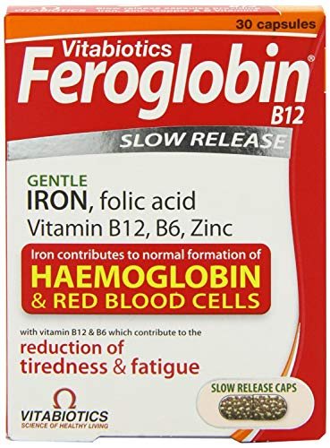 Foto 2 pulgar | Suplemento Vitabiotics Feroglobin Organic 30 Cápsulas - Venta Internacional.