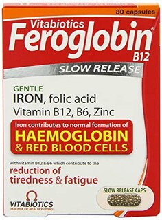 Foto 1 | Suplemento Vitabiotics Feroglobin Organic 30 Cápsulas - Venta Internacional.
