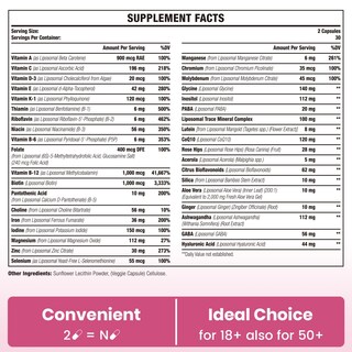Foto 4 | Suplemento Multivitamínico Liposomales Sambugra 1400 mg - Venta Internacional