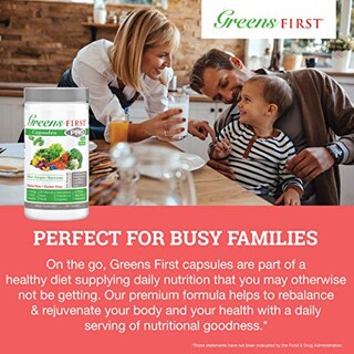 Foto 3 | Suplemento Greens First Pro-capsules 180 Cápsulas - Venta Internacional.
