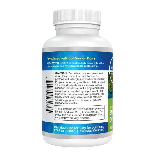 Foto 5 | Suplemento Lifespan Energize Con Extracto De Ostra, 500 Mg, 60 Cápsulas - Venta Internacional.