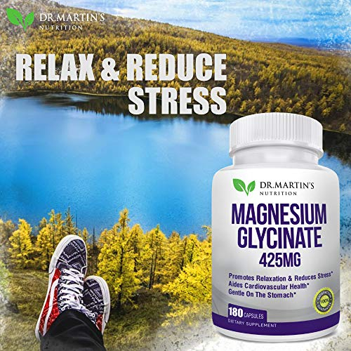 Foto 4 pulgar | Suplemento De Glicinato De Magnesio De Dr. Martin's Nutrition 425 Mg  - Venta Internacional.
