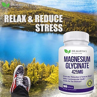 Foto 3 | Suplemento De Glicinato De Magnesio De Dr. Martin's Nutrition 425 Mg - Venta Internacional.