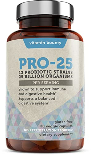 Foto 2 pulgar | Suplemento Probiótico Vitamin Bounty Pro 25 De 25 Mil Millones De Cfu - Venta Internacional.